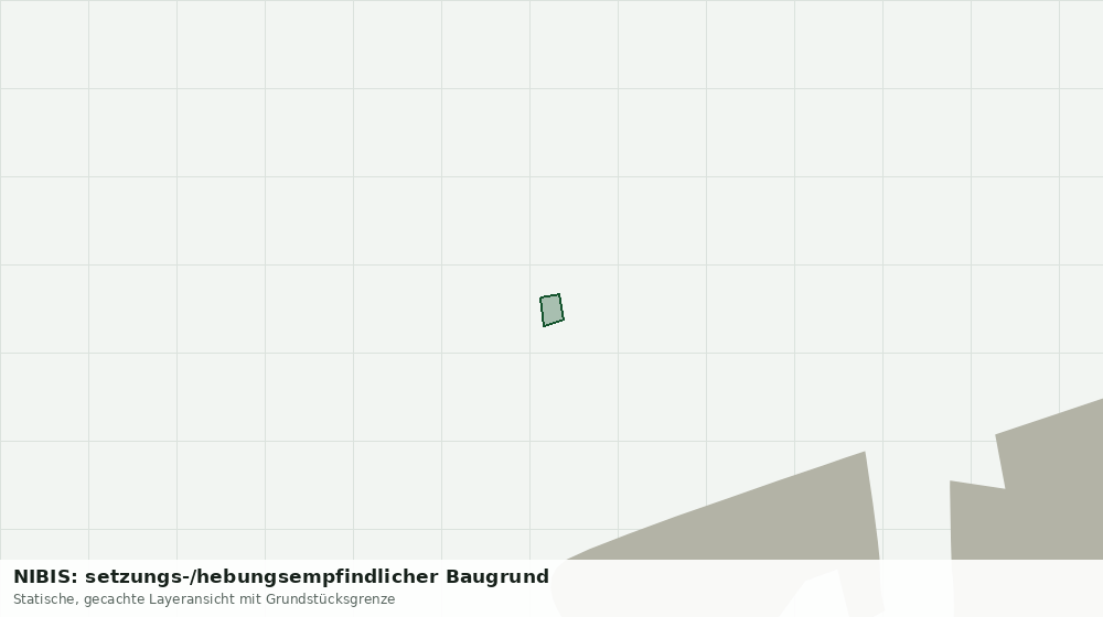 Statische Kartenansicht: NIBIS: setzungs-/hebungsempfindlicher Baugrund
