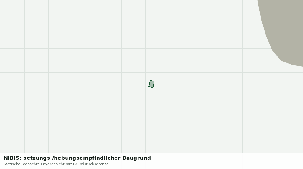 Statische Kartenansicht: NIBIS: setzungs-/hebungsempfindlicher Baugrund