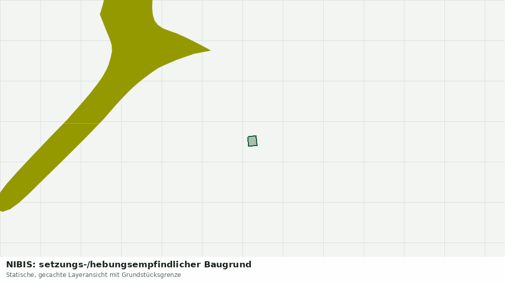 Statische Kartenansicht: NIBIS: setzungs-/hebungsempfindlicher Baugrund