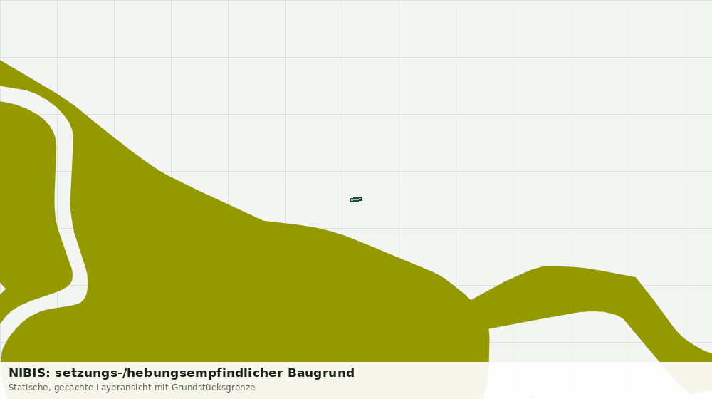 Statische Kartenansicht: NIBIS: setzungs-/hebungsempfindlicher Baugrund
