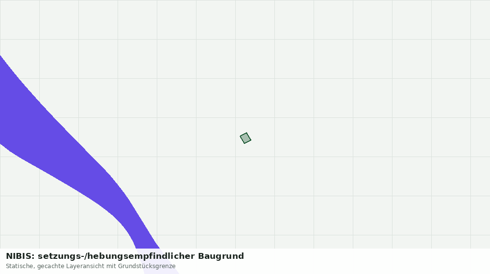 Statische Kartenansicht: NIBIS: setzungs-/hebungsempfindlicher Baugrund