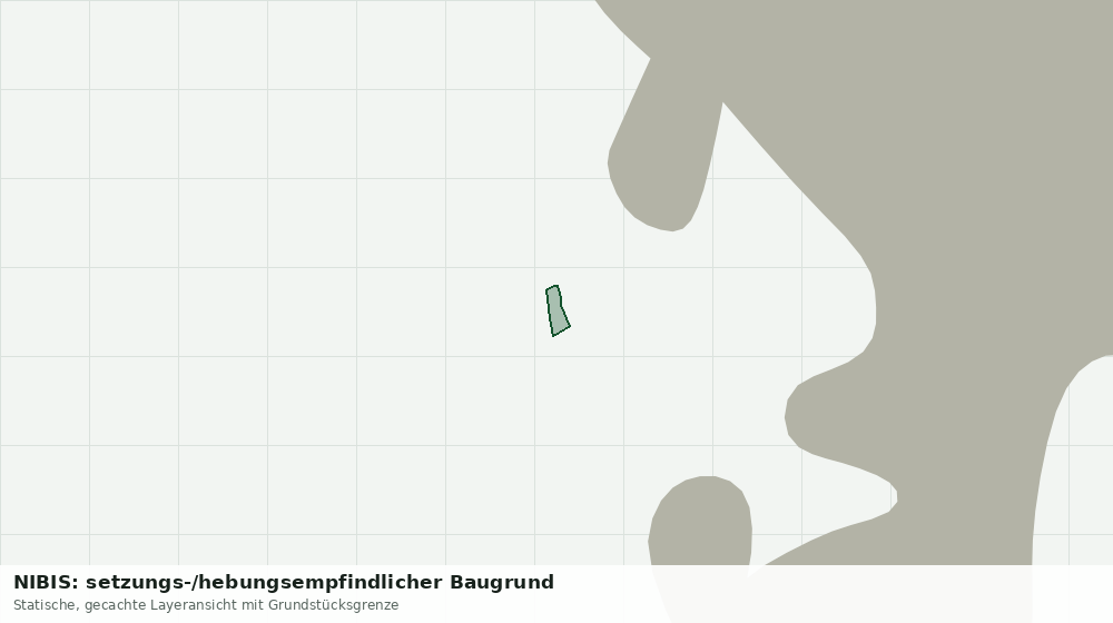 Statische Kartenansicht: NIBIS: setzungs-/hebungsempfindlicher Baugrund