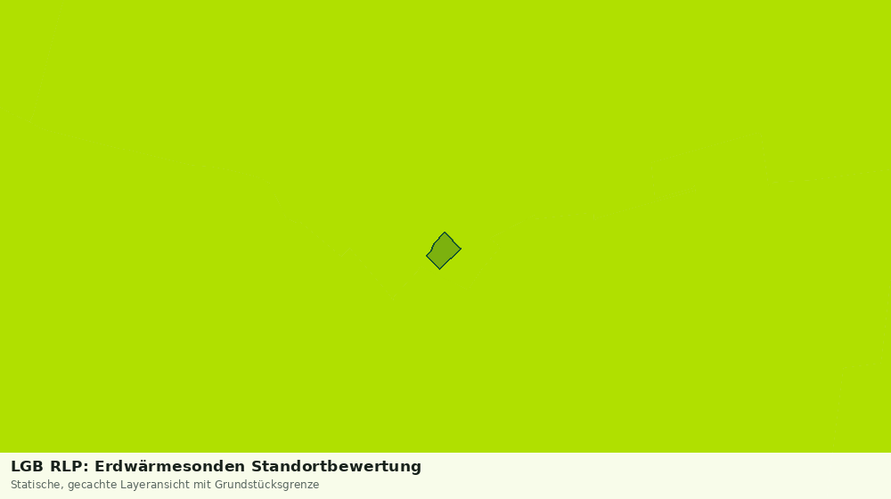 Statische Kartenansicht: LGB RLP: Erdwärmesonden Standortbewertung