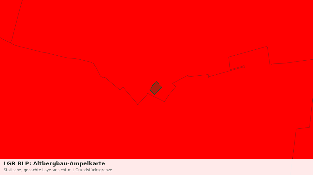 Statische Kartenansicht: LGB RLP: Altbergbau-Ampelkarte