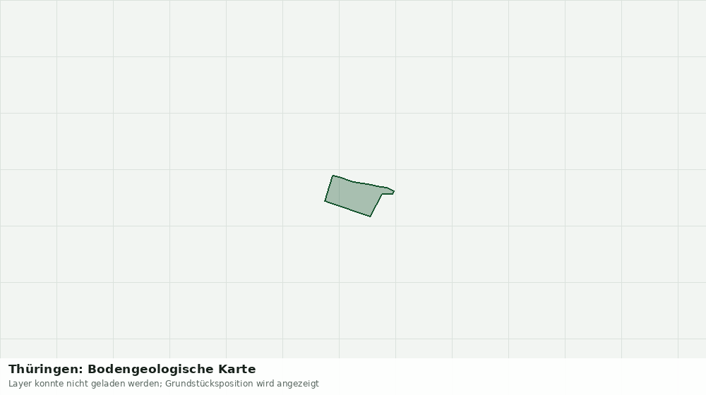 Statische Kartenansicht: Thüringen: Bodengeologische Karte