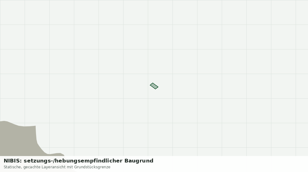 Statische Kartenansicht: NIBIS: setzungs-/hebungsempfindlicher Baugrund