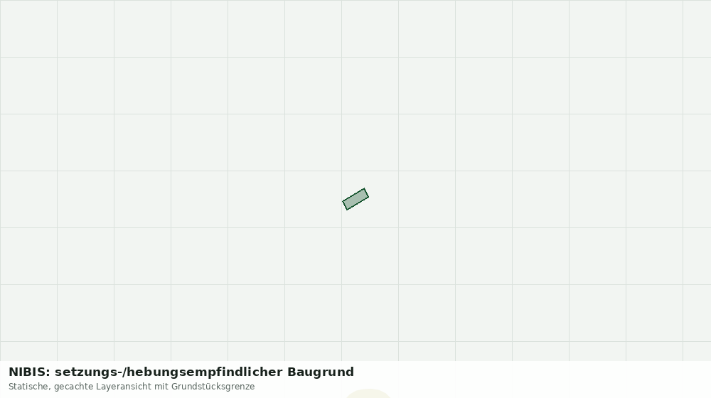 Statische Kartenansicht: NIBIS: setzungs-/hebungsempfindlicher Baugrund