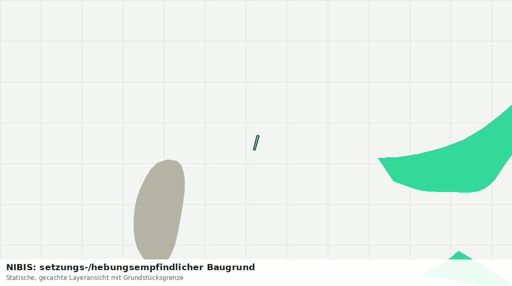 Statische Kartenansicht: NIBIS: setzungs-/hebungsempfindlicher Baugrund