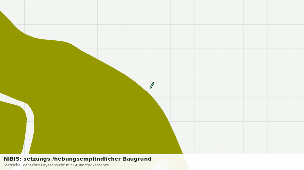 Statische Kartenansicht: NIBIS: setzungs-/hebungsempfindlicher Baugrund