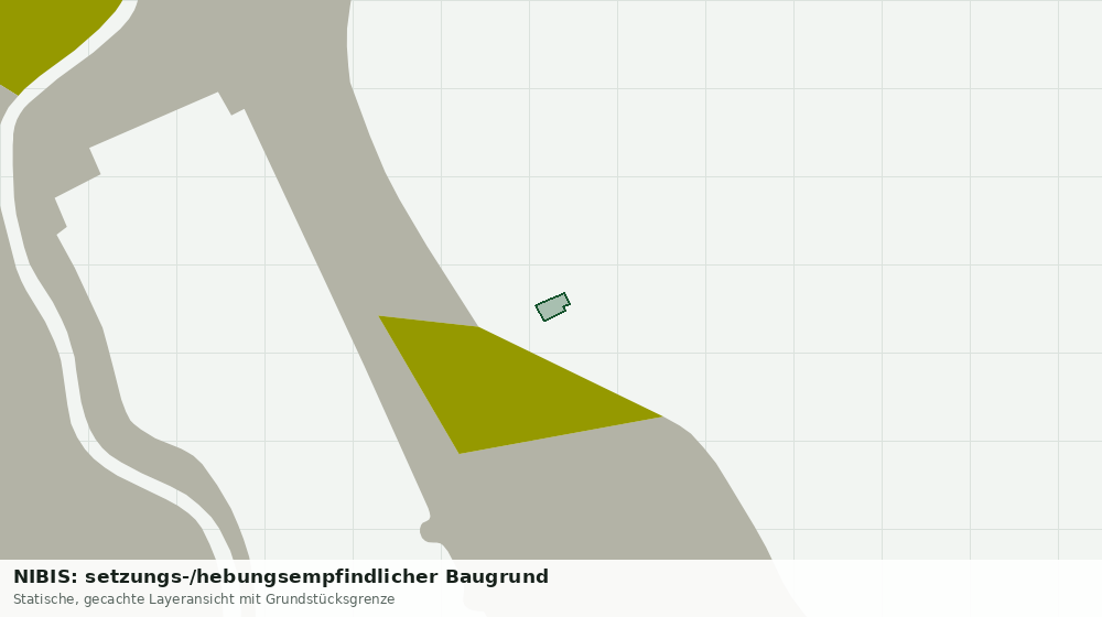 Statische Kartenansicht: NIBIS: setzungs-/hebungsempfindlicher Baugrund