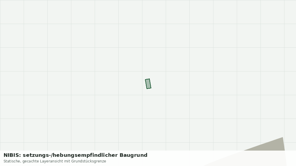 Statische Kartenansicht: NIBIS: setzungs-/hebungsempfindlicher Baugrund