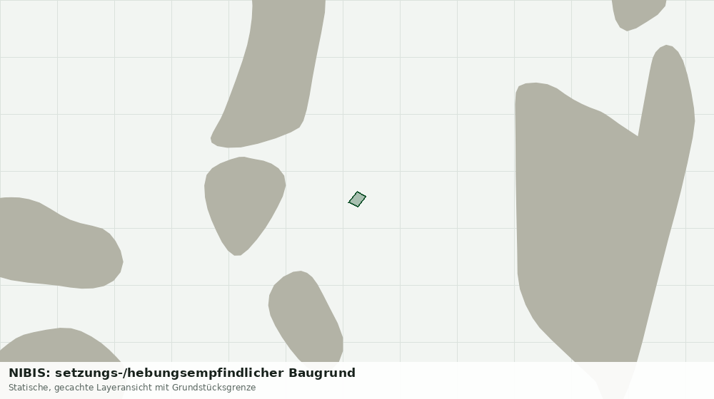 Statische Kartenansicht: NIBIS: setzungs-/hebungsempfindlicher Baugrund
