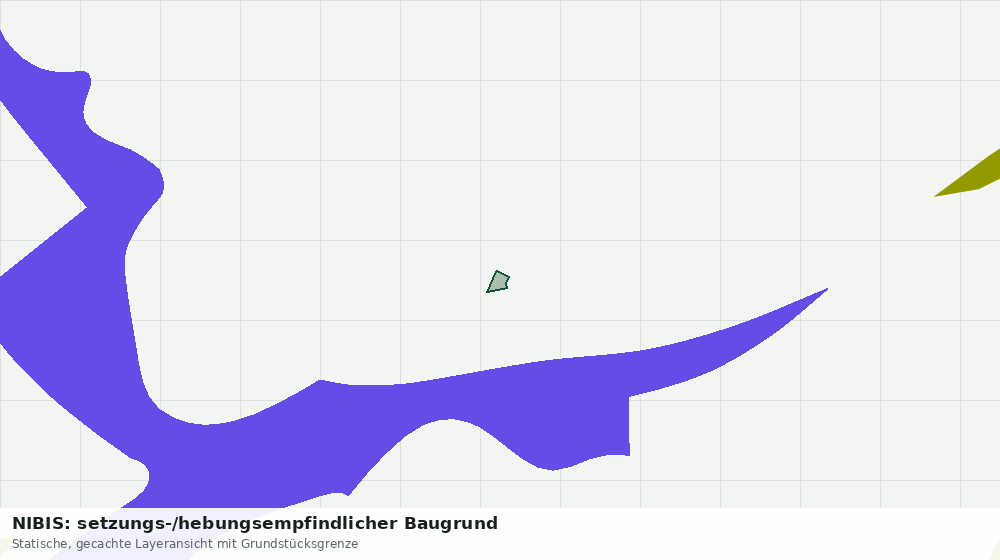 Statische Kartenansicht: NIBIS: setzungs-/hebungsempfindlicher Baugrund