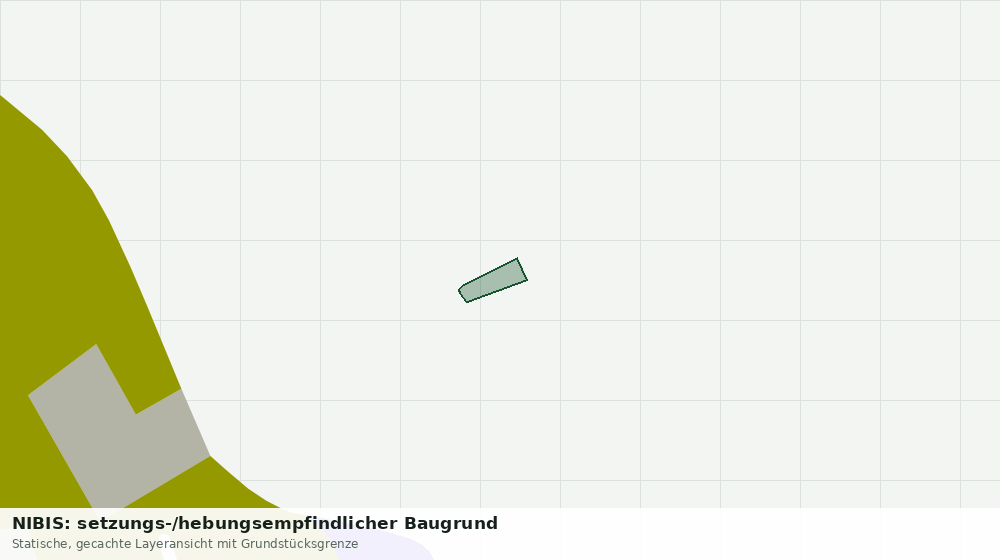 Statische Kartenansicht: NIBIS: setzungs-/hebungsempfindlicher Baugrund