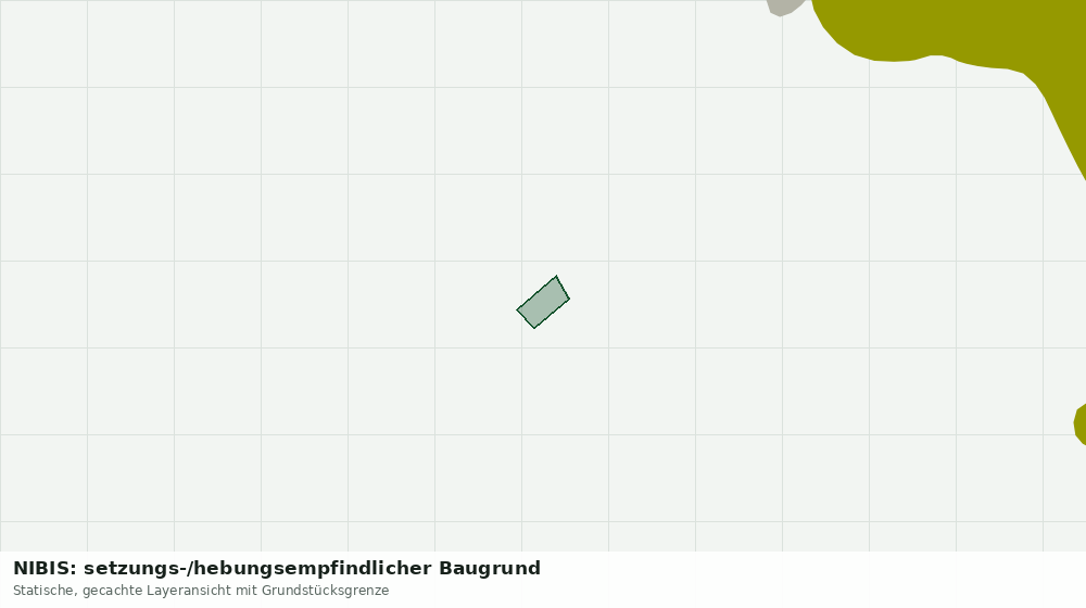 Statische Kartenansicht: NIBIS: setzungs-/hebungsempfindlicher Baugrund