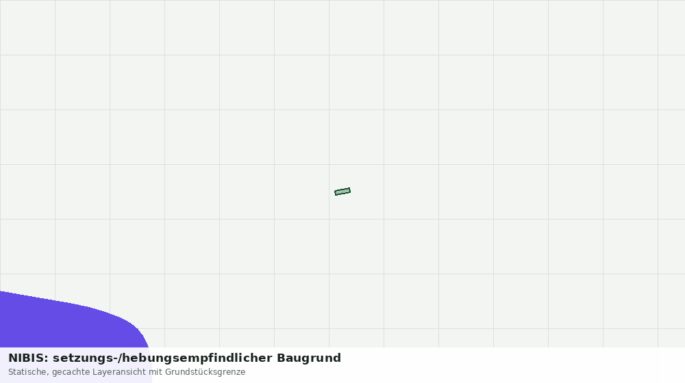Statische Kartenansicht: NIBIS: setzungs-/hebungsempfindlicher Baugrund