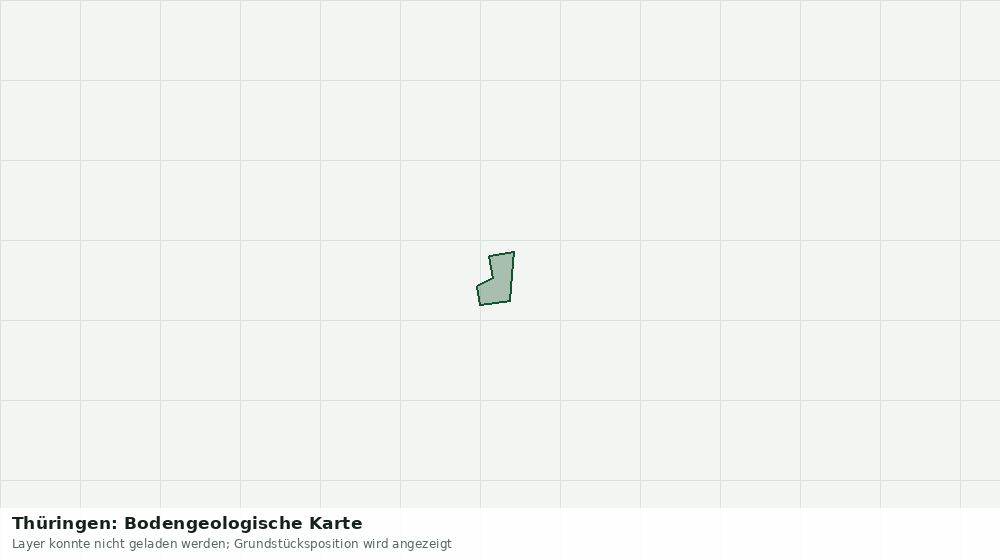 Statische Kartenansicht: Thüringen: Bodengeologische Karte