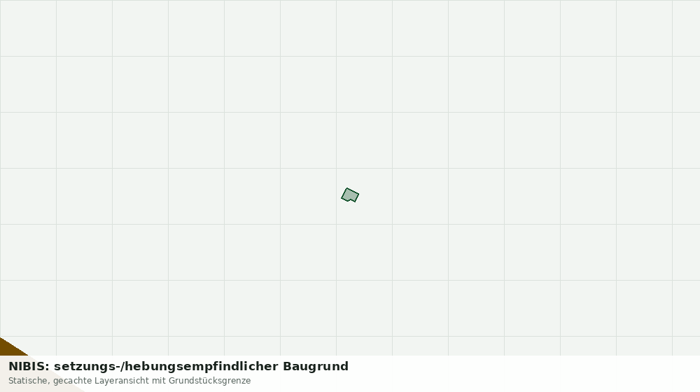 Statische Kartenansicht: NIBIS: setzungs-/hebungsempfindlicher Baugrund