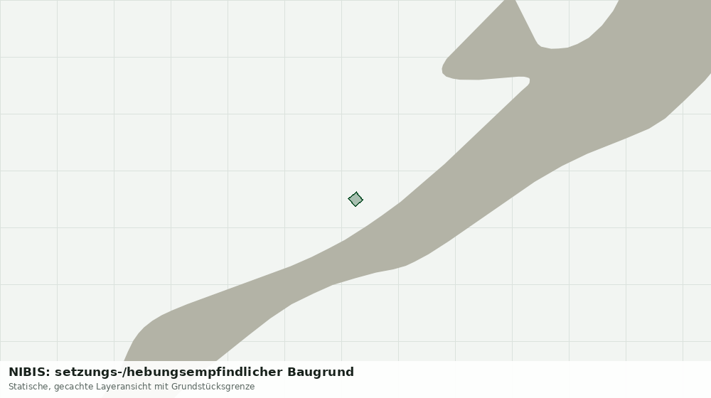 Statische Kartenansicht: NIBIS: setzungs-/hebungsempfindlicher Baugrund