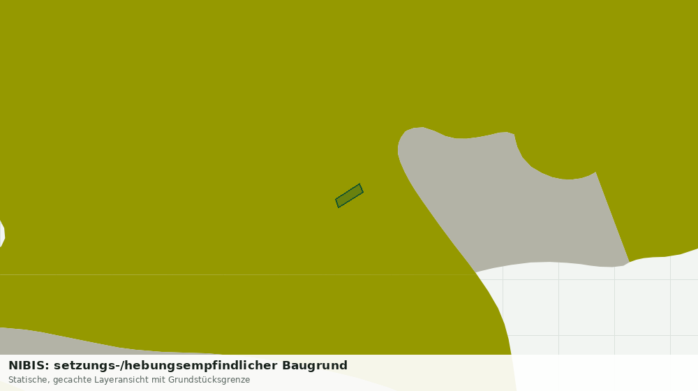 Statische Kartenansicht: NIBIS: setzungs-/hebungsempfindlicher Baugrund