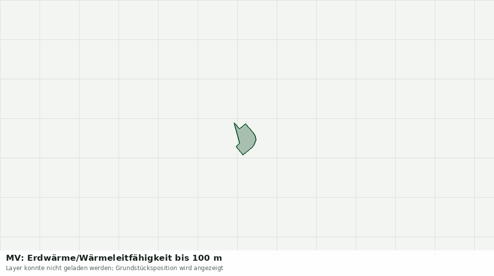 Statische Kartenansicht: MV: Erdwärme/Wärmeleitfähigkeit bis 100 m
