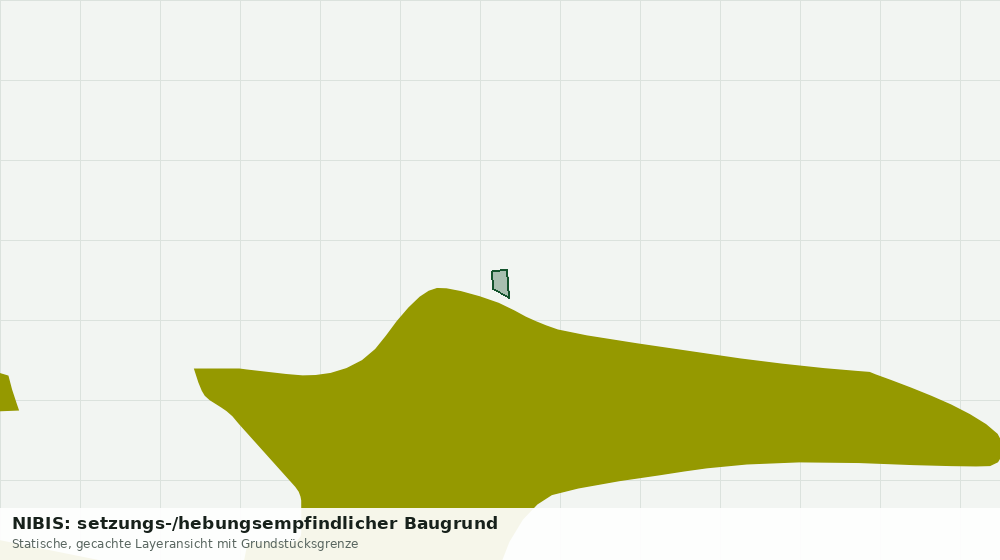 Statische Kartenansicht: NIBIS: setzungs-/hebungsempfindlicher Baugrund