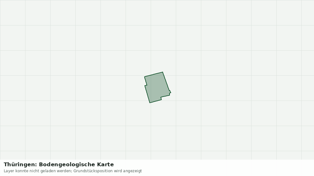 Statische Kartenansicht: Thüringen: Bodengeologische Karte