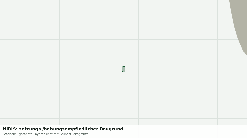 Statische Kartenansicht: NIBIS: setzungs-/hebungsempfindlicher Baugrund