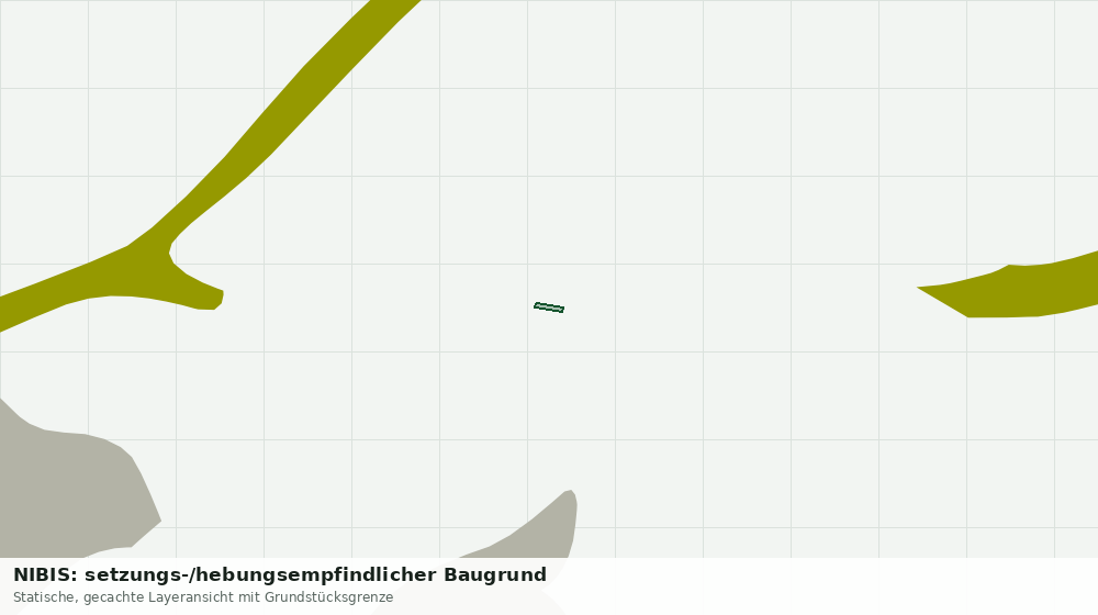 Statische Kartenansicht: NIBIS: setzungs-/hebungsempfindlicher Baugrund