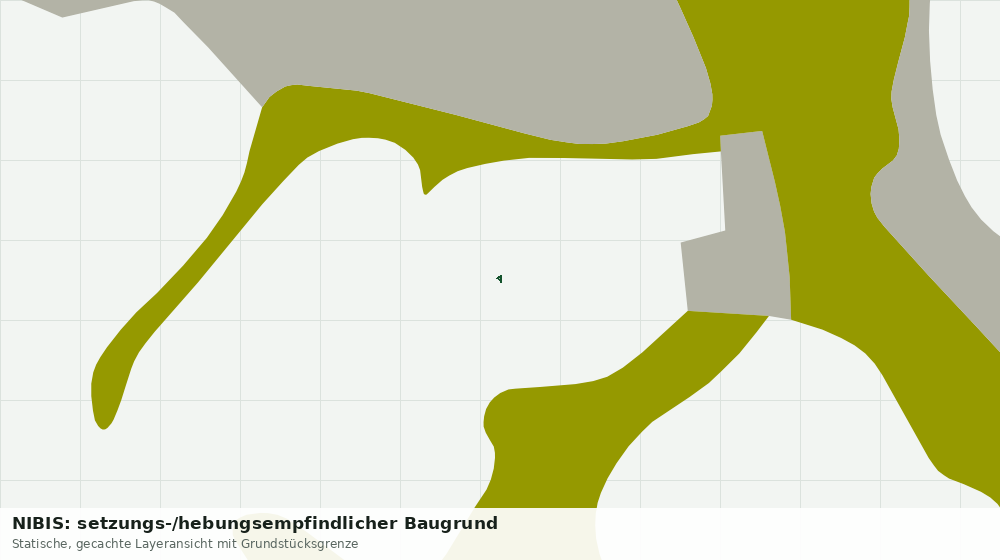 Statische Kartenansicht: NIBIS: setzungs-/hebungsempfindlicher Baugrund