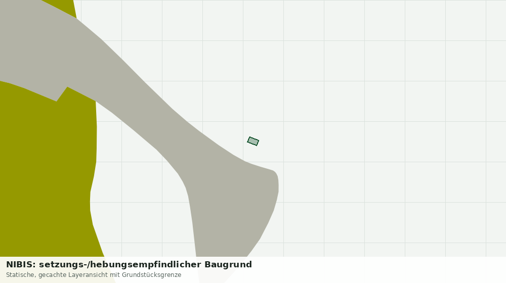 Statische Kartenansicht: NIBIS: setzungs-/hebungsempfindlicher Baugrund
