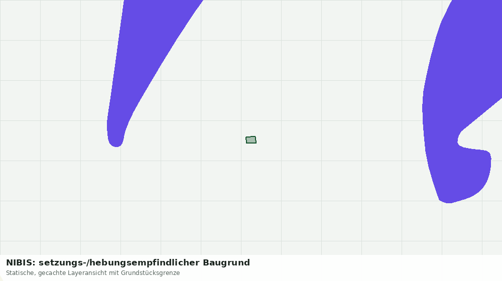 Statische Kartenansicht: NIBIS: setzungs-/hebungsempfindlicher Baugrund