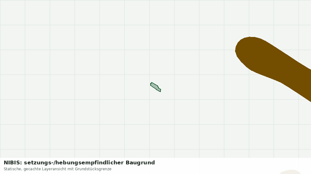 Statische Kartenansicht: NIBIS: setzungs-/hebungsempfindlicher Baugrund