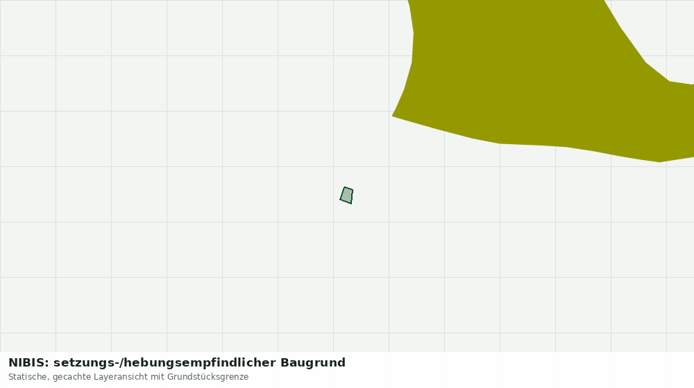 Statische Kartenansicht: NIBIS: setzungs-/hebungsempfindlicher Baugrund