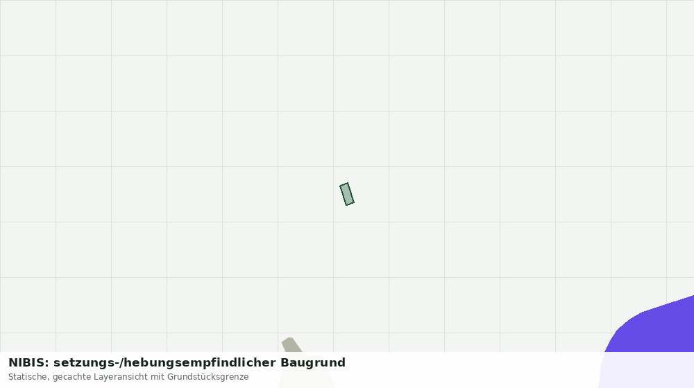 Statische Kartenansicht: NIBIS: setzungs-/hebungsempfindlicher Baugrund