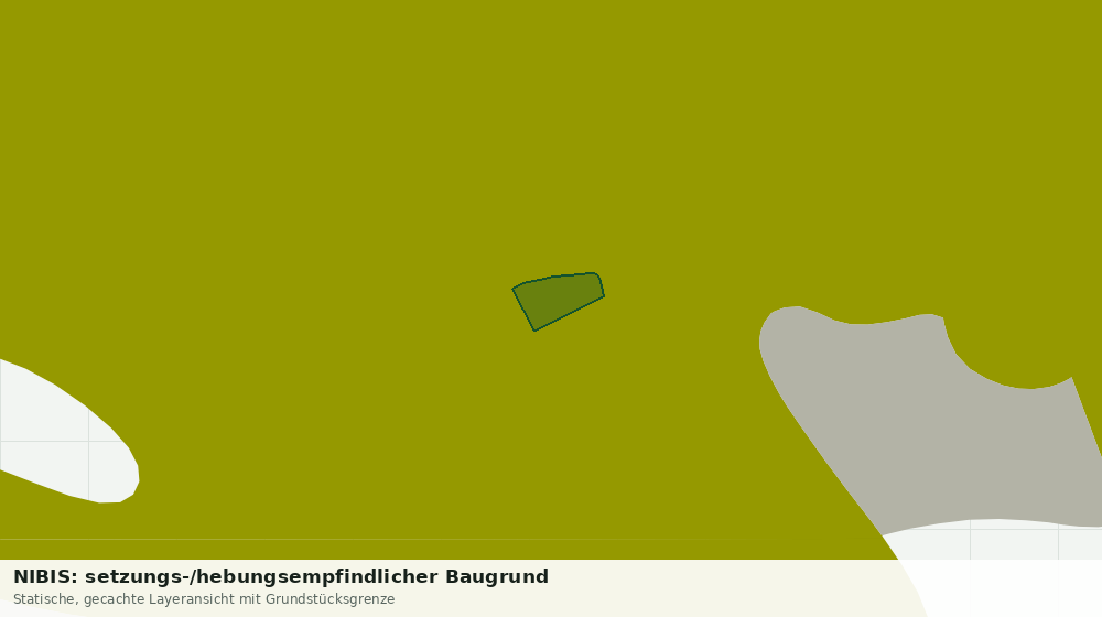 Statische Kartenansicht: NIBIS: setzungs-/hebungsempfindlicher Baugrund