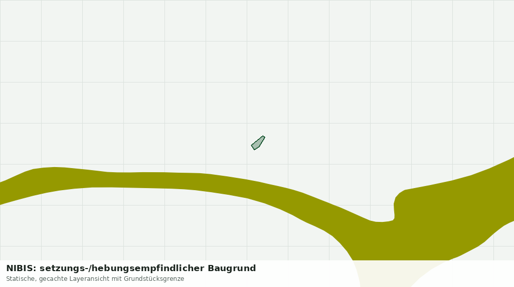 Statische Kartenansicht: NIBIS: setzungs-/hebungsempfindlicher Baugrund