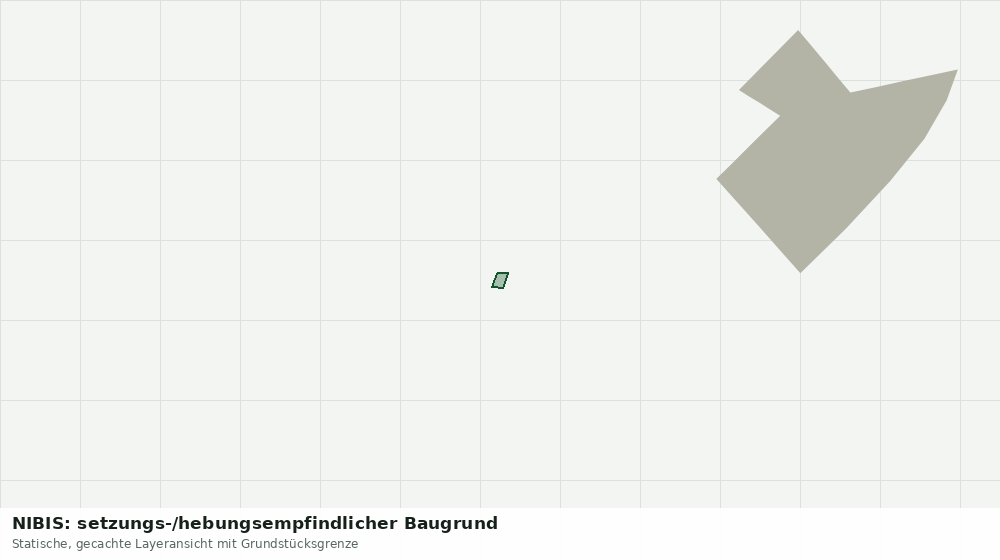 Statische Kartenansicht: NIBIS: setzungs-/hebungsempfindlicher Baugrund