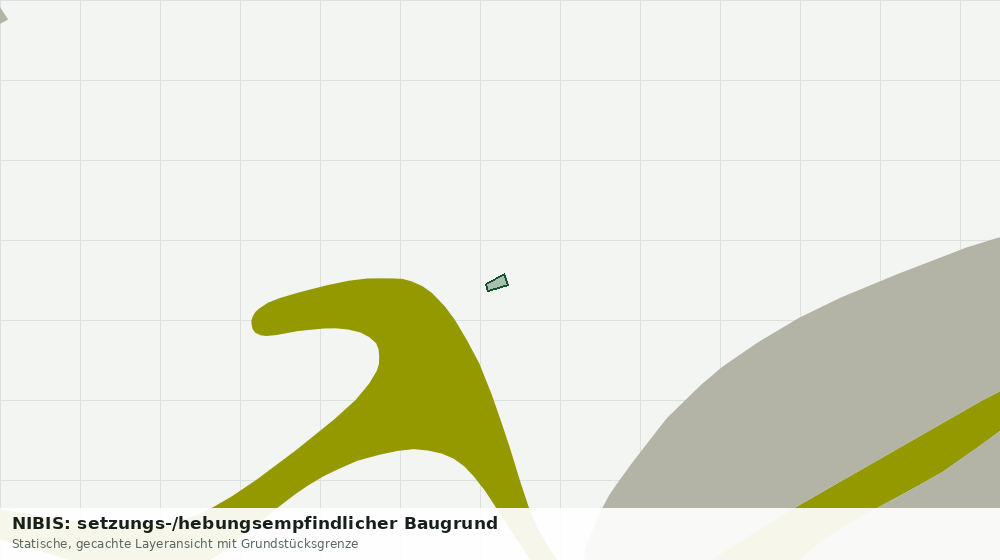 Statische Kartenansicht: NIBIS: setzungs-/hebungsempfindlicher Baugrund