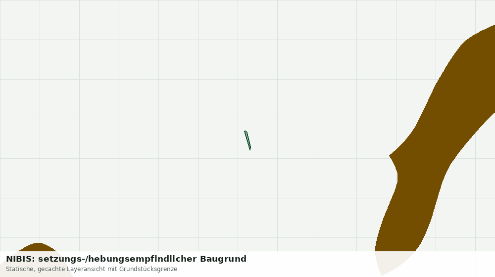 Statische Kartenansicht: NIBIS: setzungs-/hebungsempfindlicher Baugrund