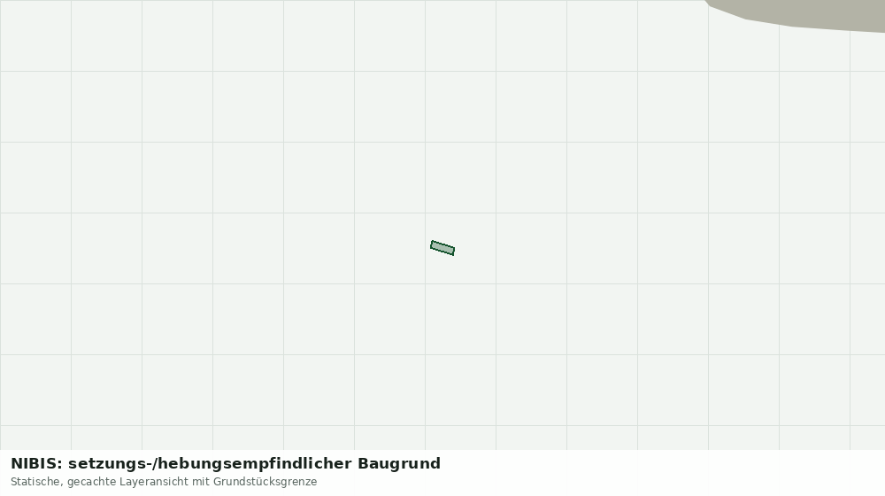 Statische Kartenansicht: NIBIS: setzungs-/hebungsempfindlicher Baugrund