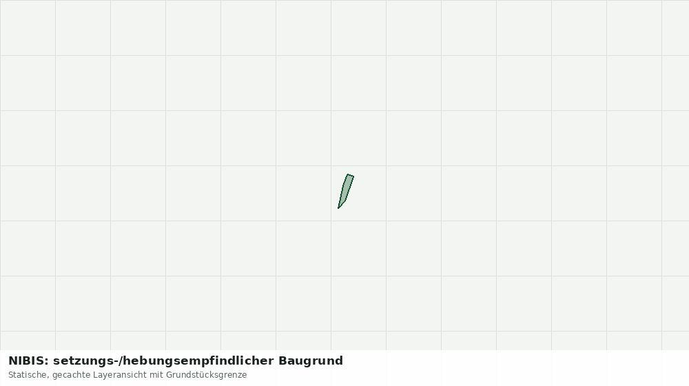 Statische Kartenansicht: NIBIS: setzungs-/hebungsempfindlicher Baugrund