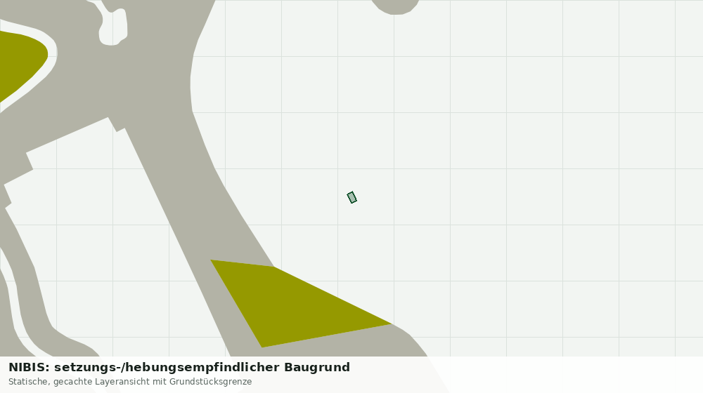 Statische Kartenansicht: NIBIS: setzungs-/hebungsempfindlicher Baugrund