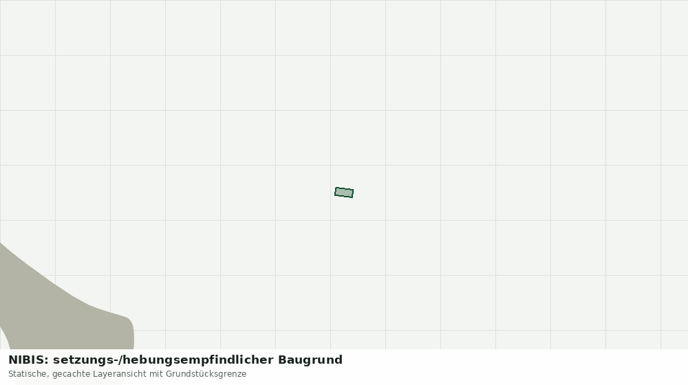 Statische Kartenansicht: NIBIS: setzungs-/hebungsempfindlicher Baugrund