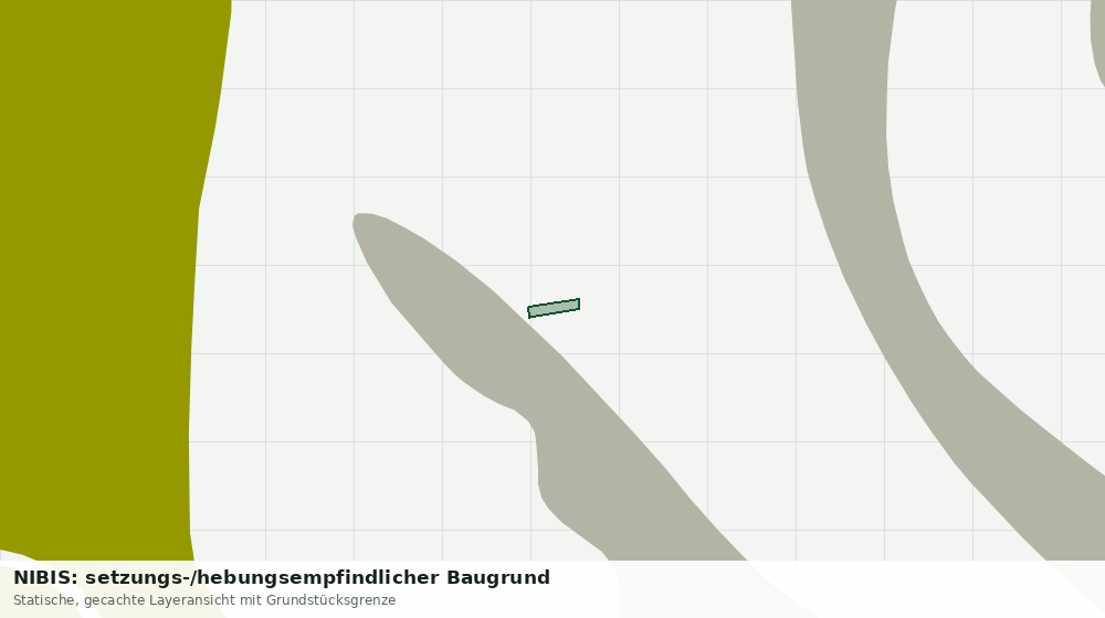 Statische Kartenansicht: NIBIS: setzungs-/hebungsempfindlicher Baugrund