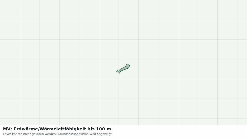 Statische Kartenansicht: MV: Erdwärme/Wärmeleitfähigkeit bis 100 m