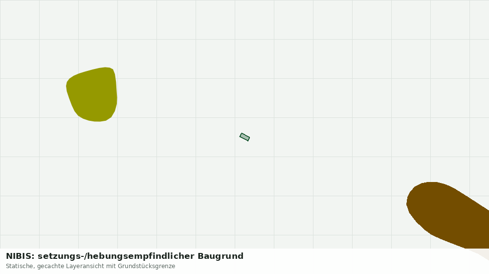 Statische Kartenansicht: NIBIS: setzungs-/hebungsempfindlicher Baugrund