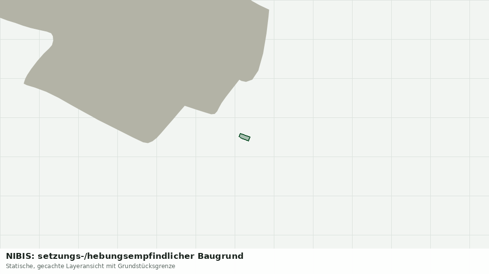 Statische Kartenansicht: NIBIS: setzungs-/hebungsempfindlicher Baugrund