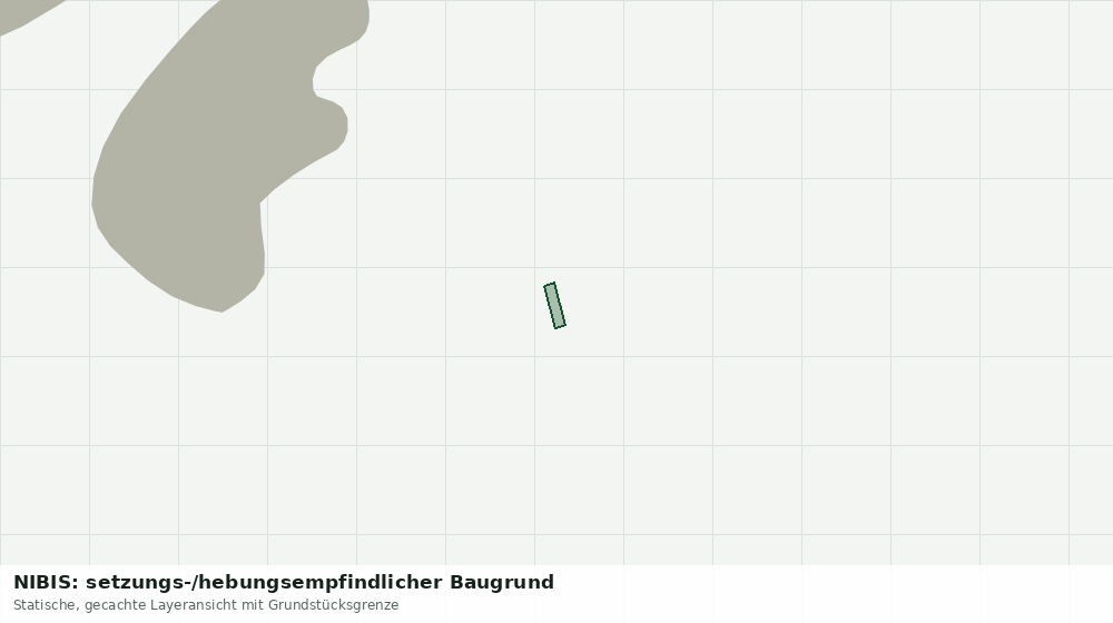 Statische Kartenansicht: NIBIS: setzungs-/hebungsempfindlicher Baugrund