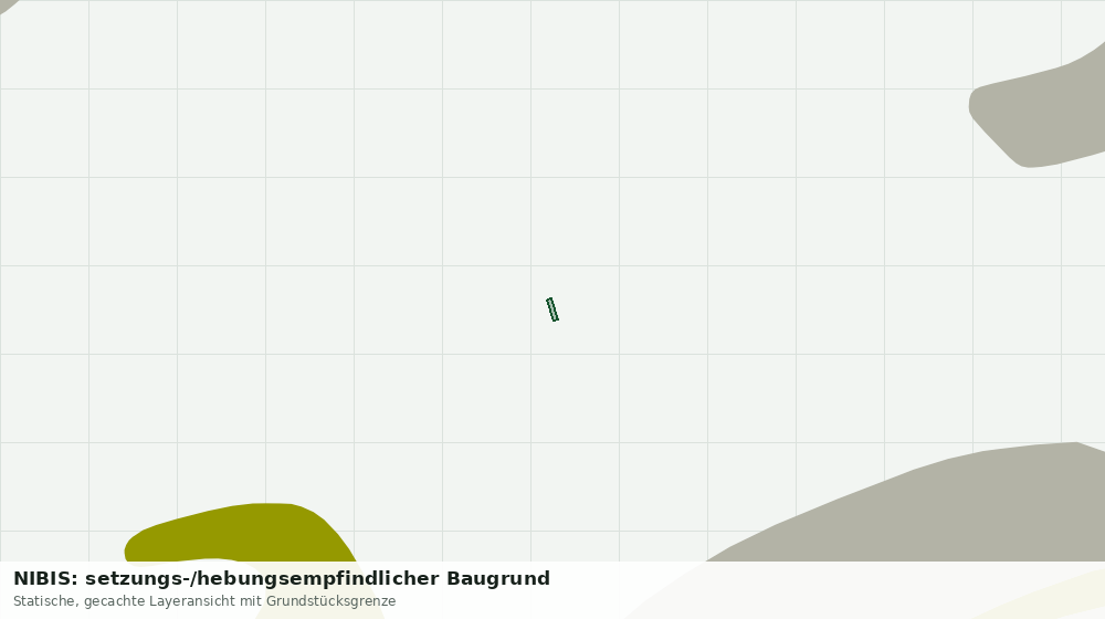 Statische Kartenansicht: NIBIS: setzungs-/hebungsempfindlicher Baugrund